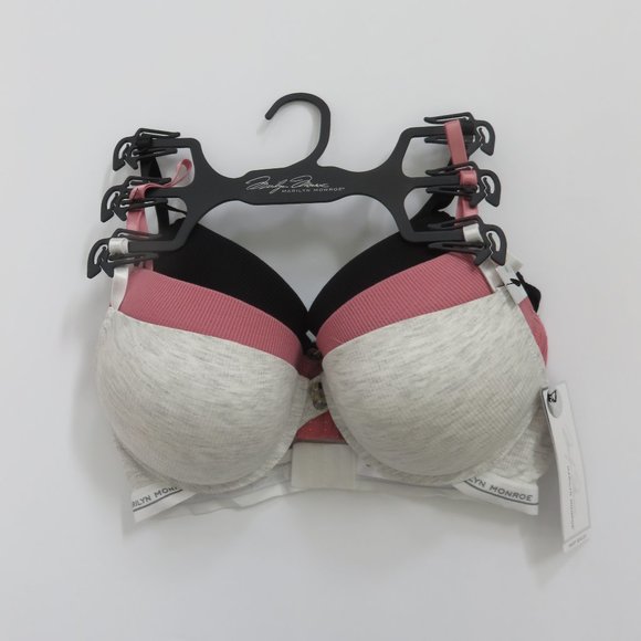 Marilyn Monroe Other - (#B-2) Marilyn Monroe 3 pack Mega Push-Up Lace Bras